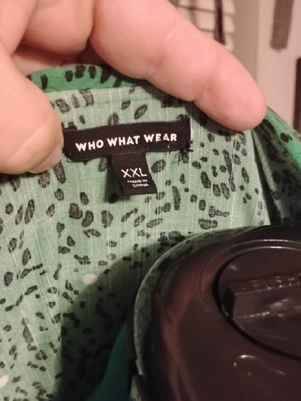 Who What Wear -Green Printed Dress- Size XXL - Picture 5 of 16